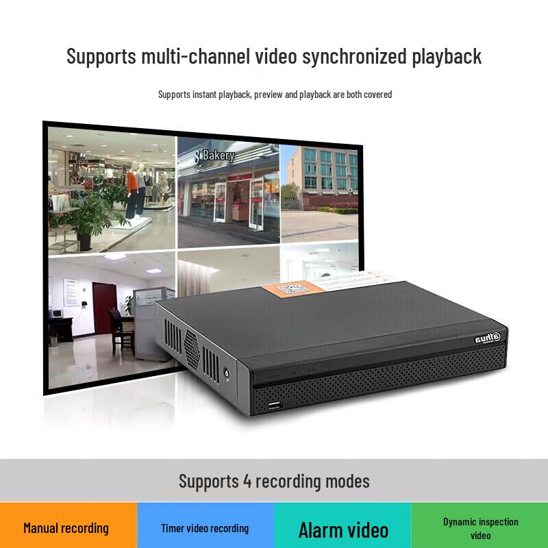 Dahua 4-Channel HD Network Video Recorder CN Plug (adapter Included)
