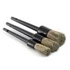 Car Interior Cleaner Brush Soft Blend Bristles Comfortable PP Brush Nylon Dashboard Seat Auto Carpet Detailing Handle Tool D2H3