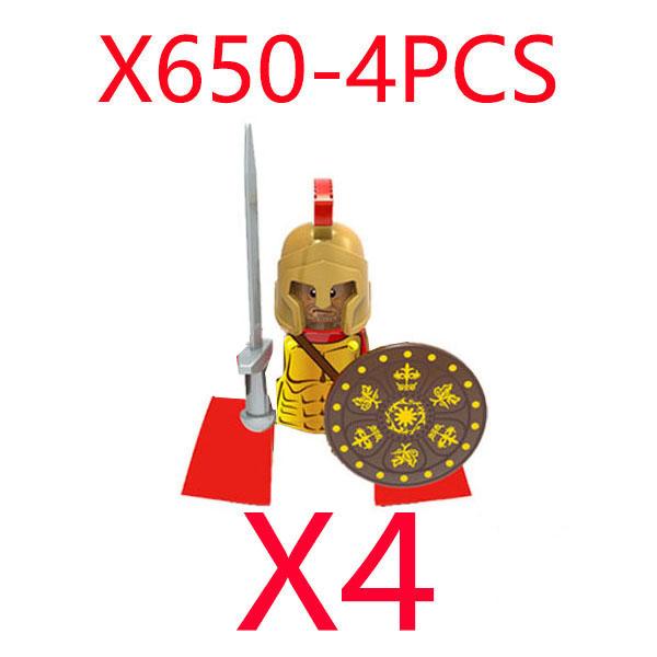 MOC Mittelalterliche Burg Grüner Drachenritter Figuren Bausteine Antiker Römischer Soldat Waffe Schild Kriegspferd Jungen Spielzeug Geschenk K149