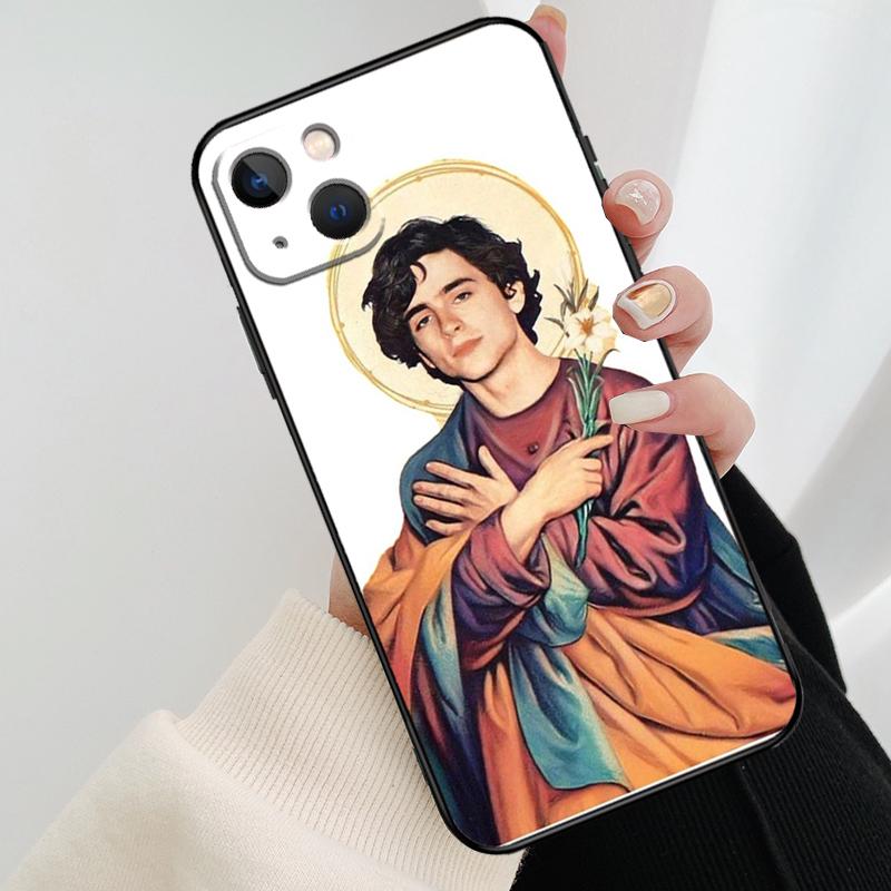 Timothee Chalamet Actor Phone Case For iPhone 17 Pro Max 14 13 12 11 15 16 Pro Max mini 16 15 Plus 16e 17 Air Cover