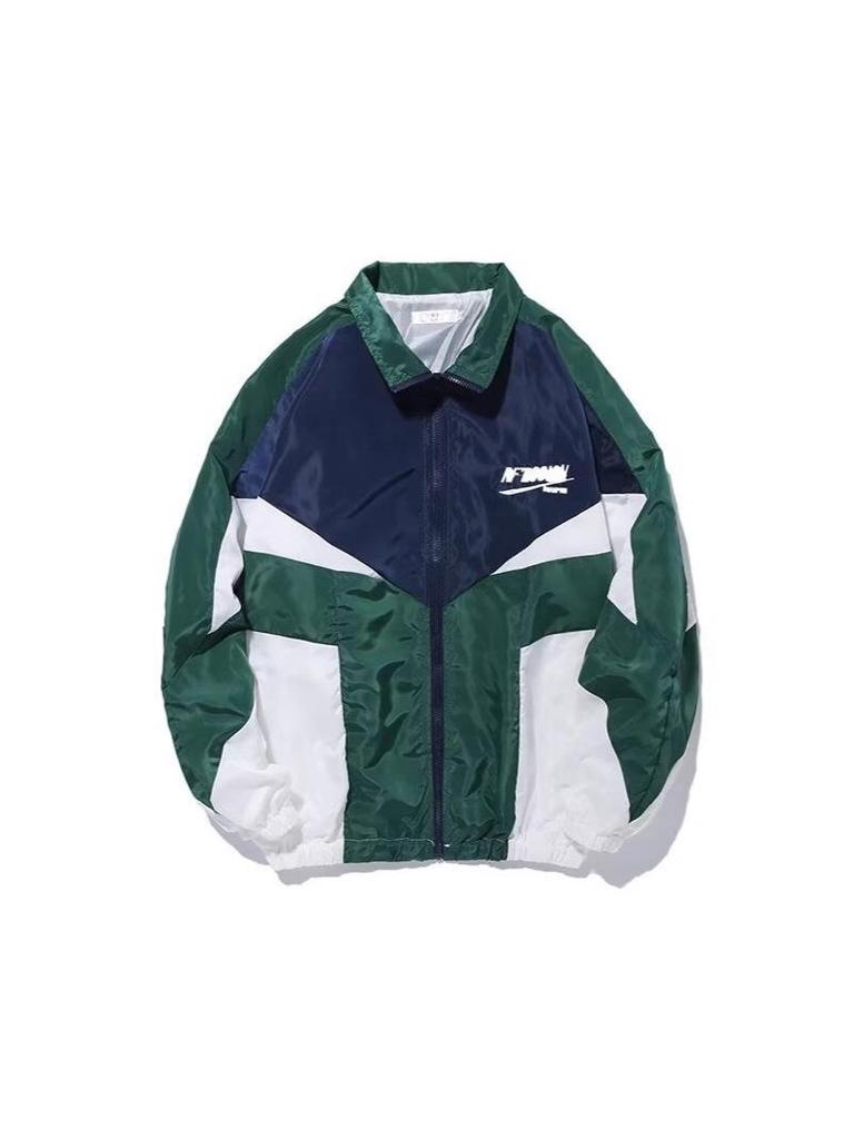 2025 Men's Pique Cool Jacket: Hong Kong, Harajuku & Korean Inspired Loose Fit for Spring & Autumn