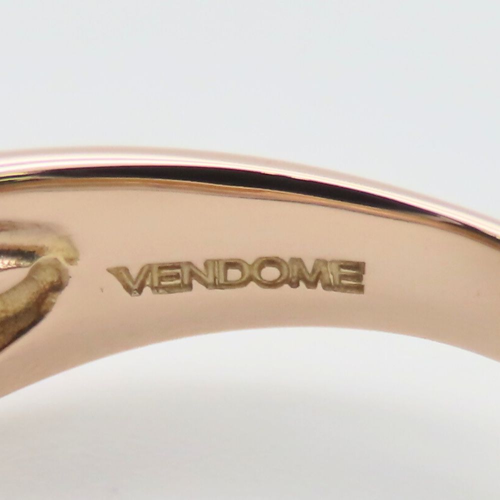 Used VANDOME Ring EU#53 Pt900Platinum/K18 Pink Gold 6.2g Platinum Pink Gold 5PD
