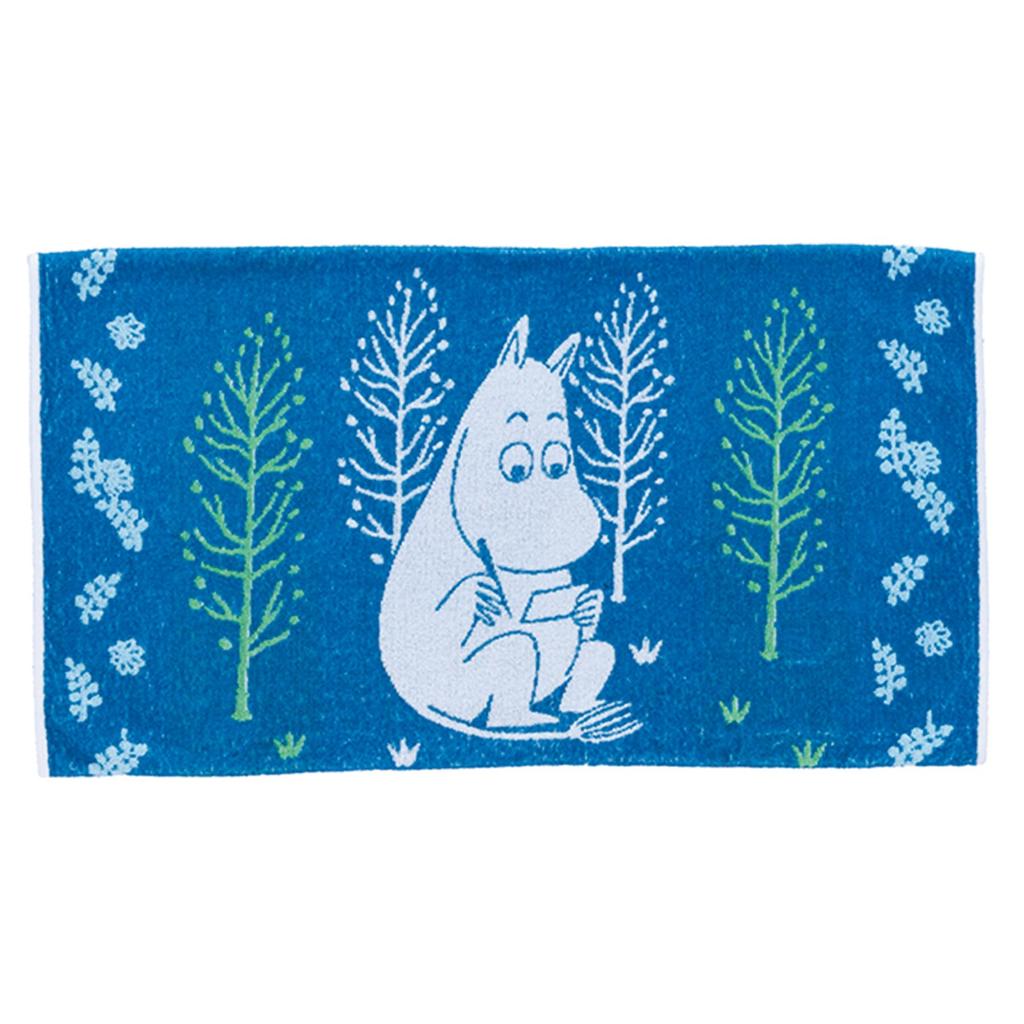Marushin Moomin Nordic Moomin Valley Stylish and Cute for Stretchable Towel Adult 1405043600 "Stretchy Forest" Pillowcase, Women, Pillowcase, Size,