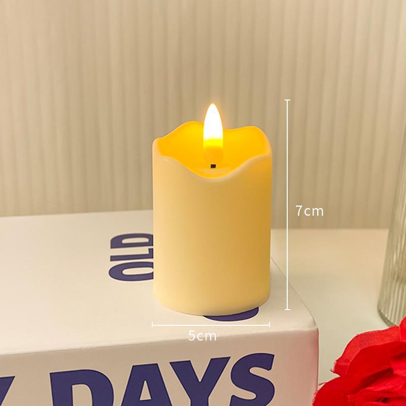 1/3/6Pcs Led Candles Flameless Flickering Light Flameless Candle For Christmas Wedding Decor Birthday Party Supplie