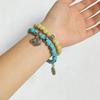 Neuer Chinesischer Ethnischer Stil Langlebigkeits-Schloss Perlen-Spleiß-Armband Herren- und Damen-Nischen-Design Vielseitiger Retro-Freundin Hand Schmuck