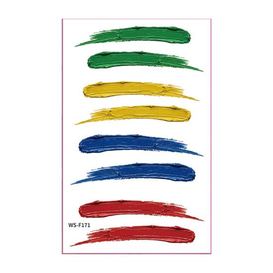 

Waterproof Tattoo Stickers Sweatproof Temporary Tattoos for Club Events Parties Football A