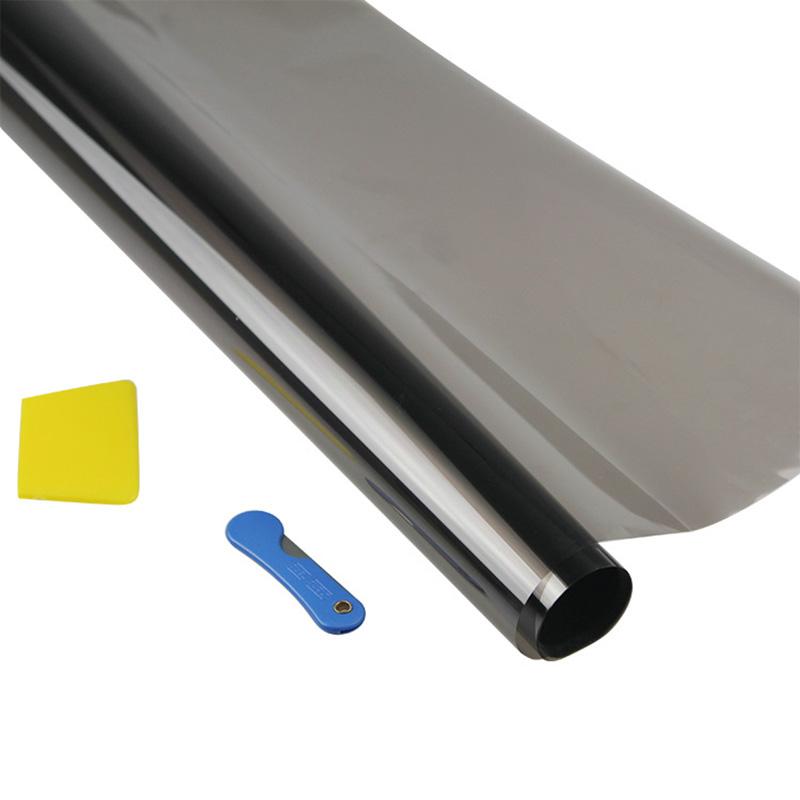 1 Roll 50cm X 6m 1/5/15/25/35 Percent VLT Window Tint Film Glass Sticker Sun Shade Film for Car UV Protector foils Sticker