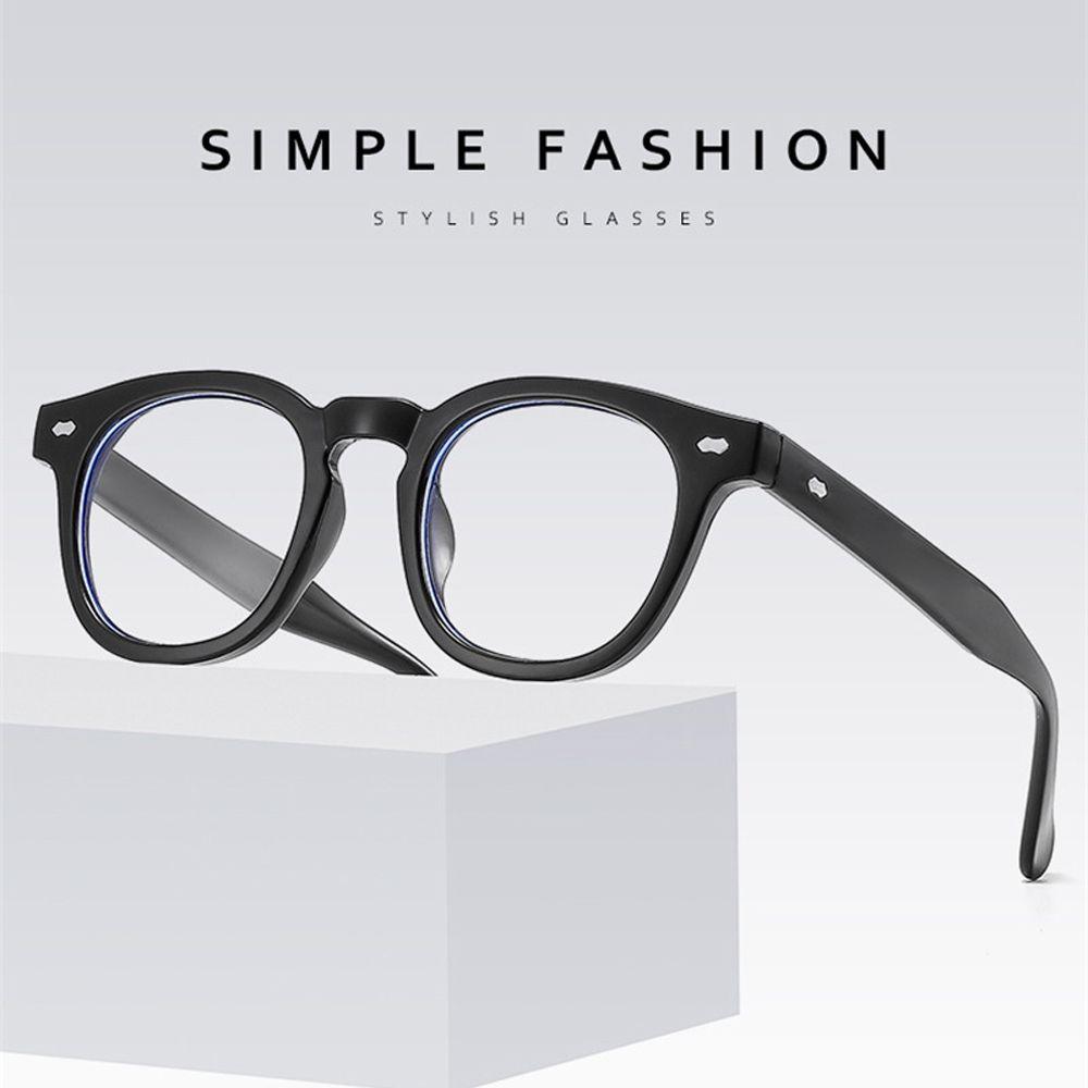 Blue Protection Optical Glasses Computer Eyeglasses Anti-blue Light Glasses Men Polygon Eyewear