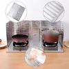 Kitchen Gas Stove Deflector Insulation Grease Film Oil Block Splash Hot Bake Plate Deflector Aluminum Plate Foil Paper