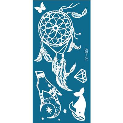 Reusable Henna Tattoo Self-henna Design, 1 Piece, H1-69