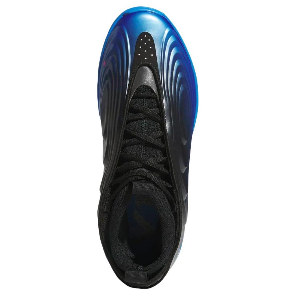 adidas Харден Вол. 10 Синие Кроссовки Мужские Ray Blue Core-Black Silver-Metallic KI1610