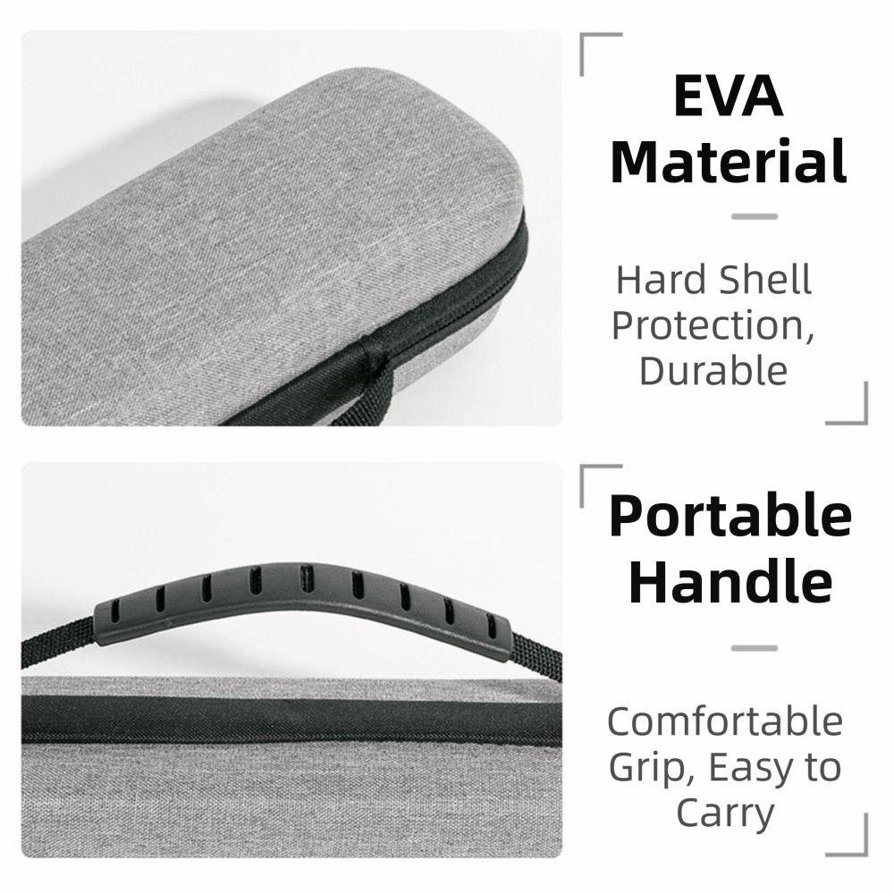 Waterproof Curling Iron Storage Bag EVA Hard Case Travel Carrying Case for Hair Straighteners