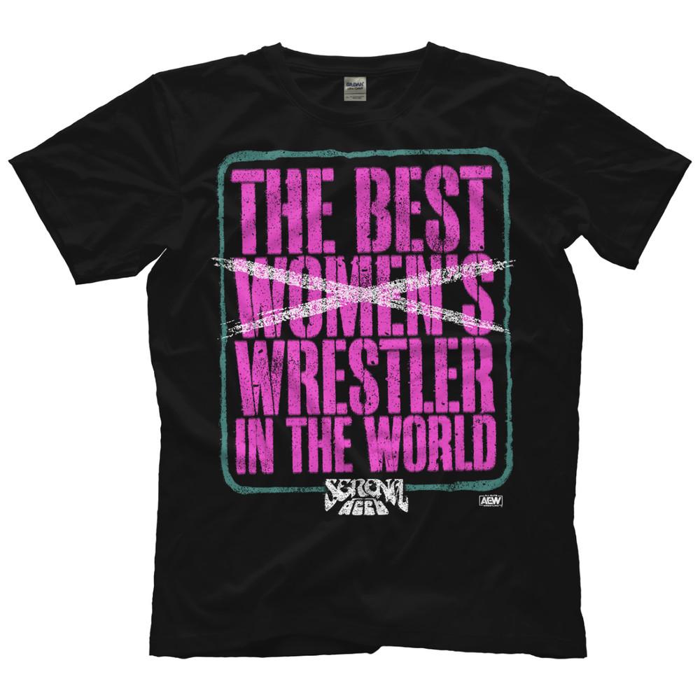 Serena Deeb  The Best Wrestler in the World AEW Official TShirt Unisex T-Shirt L