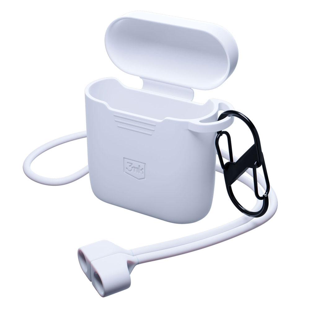 Apple Airpods 2. Generation. - 3Mk Silikon-Airpods-Hülle Weiß
