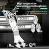 Multifunktionales Handwerkzeug-Set inklusive Kreuzschlitzschraubendreher, Maulschlüssel und klappbarem Sechskantschlüssel für verschiedene Reparaturarbeiten, tragbares Design