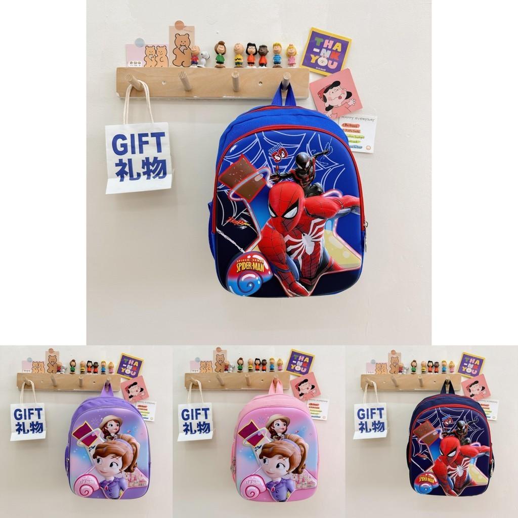 Adorable Cartoon Nylon Toddler Backpack Lightweight Spinal Protection For School