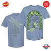 Merch da Turnê de Verão 2025 do Billy Strings The Collector Com Datas Camiseta Unisex Frente e Verso