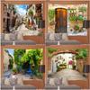 Landschafts Hippie Wandteppich Street Style Naturszenen Wandteppiche Wohnzimmer Schlafzimmer Hintergrund Wandbehang Stoff Tischdecken