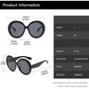Big Frame Luxury Brand Designer Round Sunglasses Women For Men Vintage Punk Popular Oversized Retro Travel Sun Glasses Uv400