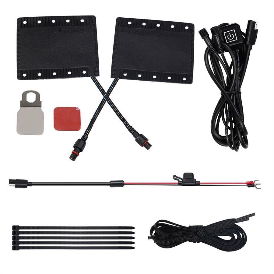Upgrade 12V Motorcycle Anti-slip Five-speed Heating Electric Handle Cover Handlebar Warmer Grip Cover