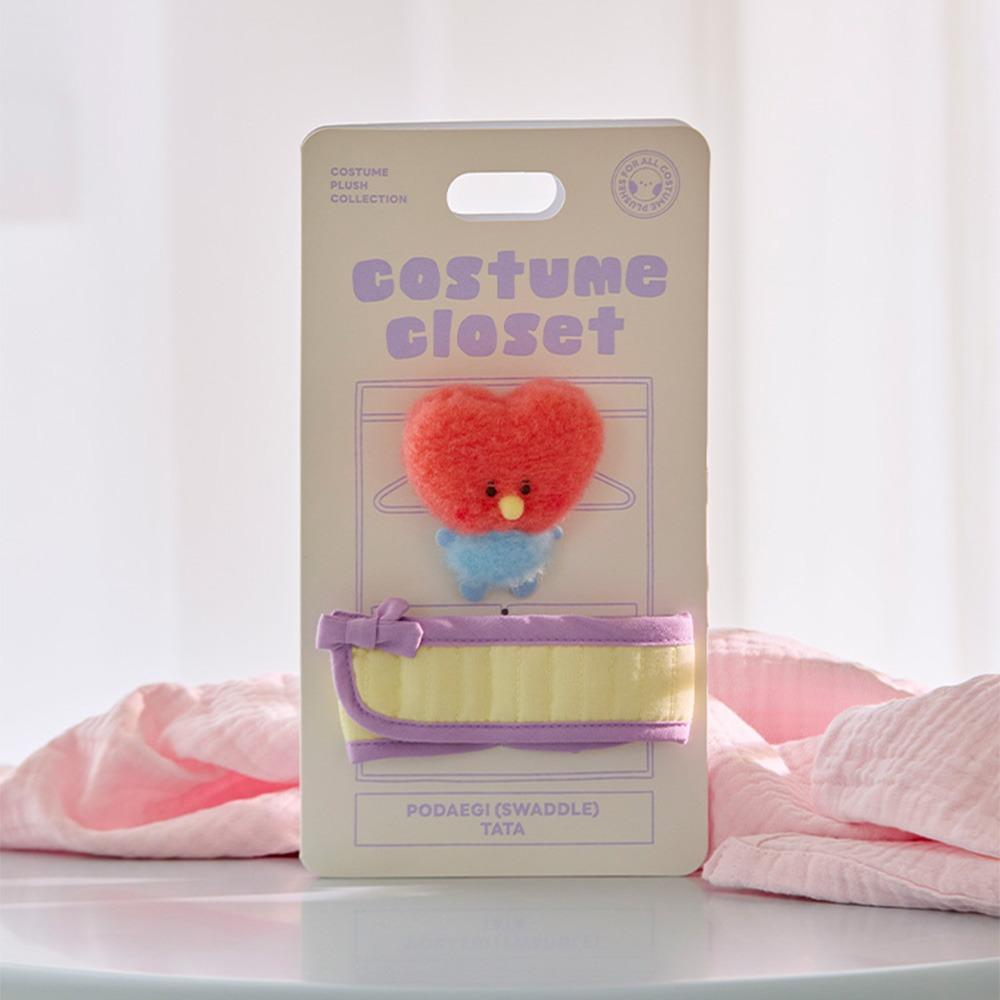 

BT21 TATA Малыш Кукла для новорожденных Сезон 2 и Коляска Костюм Гардероб Игровой набор