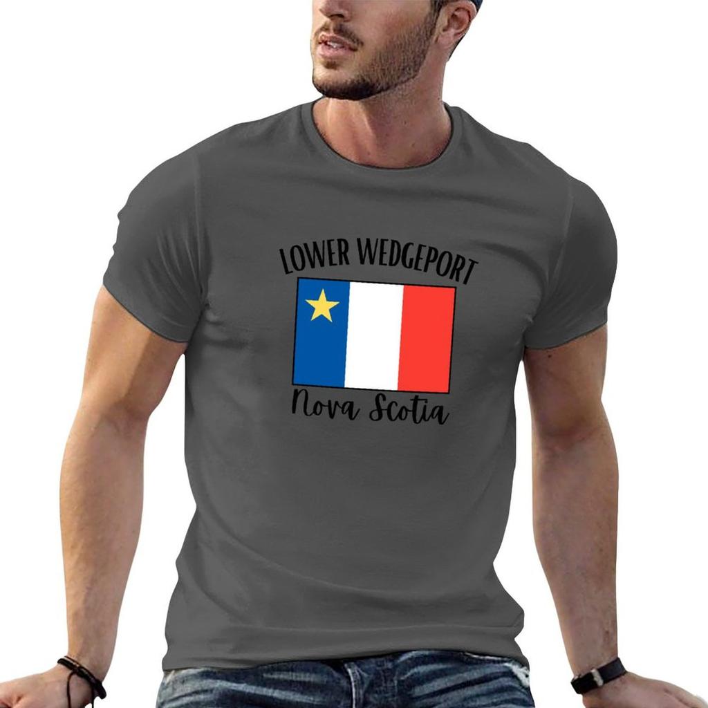 Lower Wedgeport Acadian Flag Tshirt Essential T Shirt Graphic T Shirts For Unisex Anime Tshirt Tshirt
