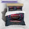 3pcs Duvet Cover Set (1*Duvet Cover + 2*Pillowcase, Without Core),football team.C Print Bedding Set, Bedroom Decor, All‑Season, Birthday Gift
