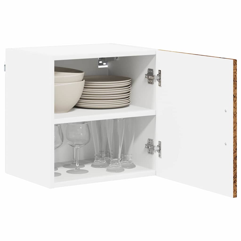 Wall Cabinet LUCCA Reclaimed Wood 40 X 31 X 40 Cm Particleboard