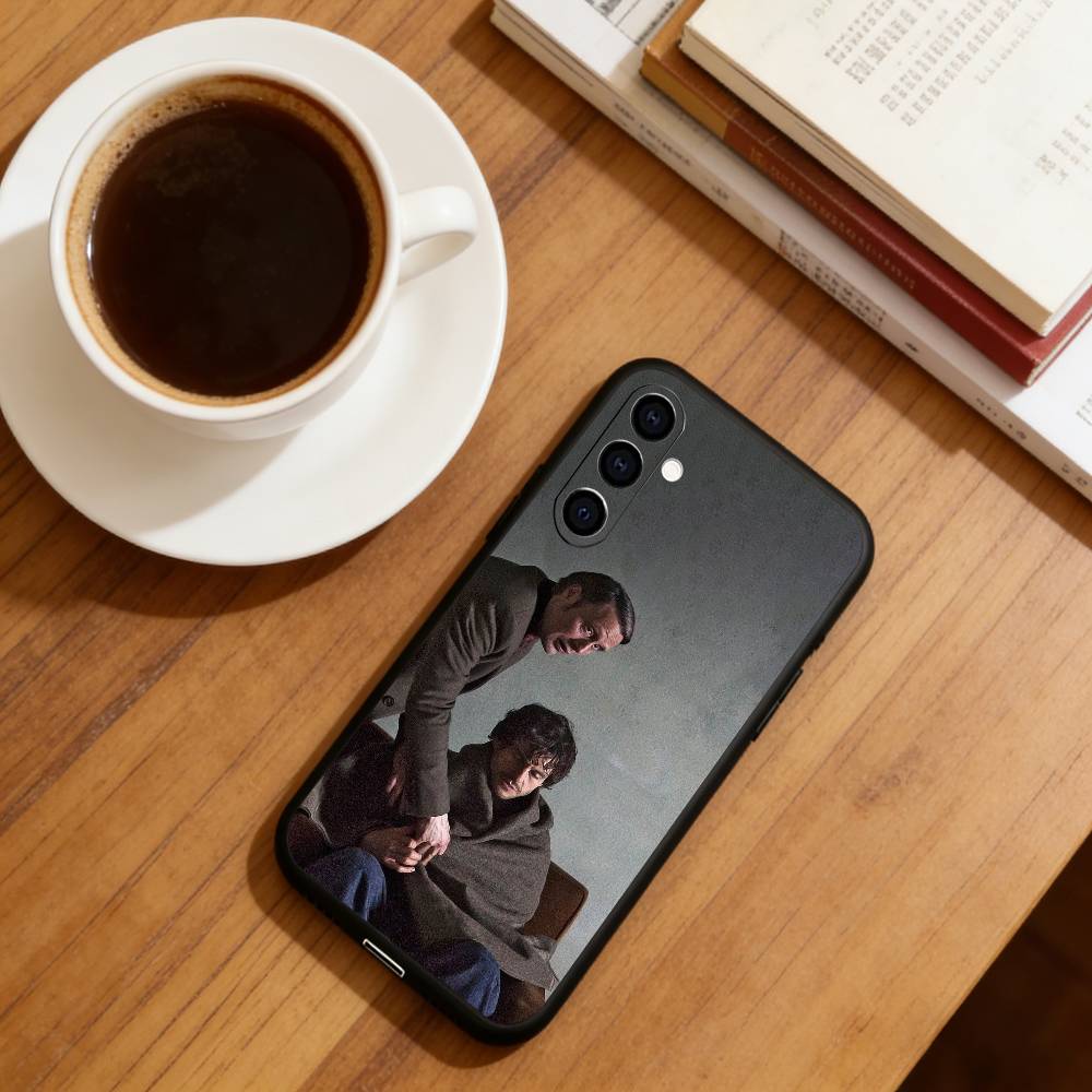 Hannibal and Will Graham Phone Case For Samsung Galaxy A73,A72,A71,A70,A53,A52,A51,Soft Silicone Black Cover