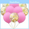 Happy Confetti 10pcs Birthday Baby Shower Decoration Party Balloons Supplies