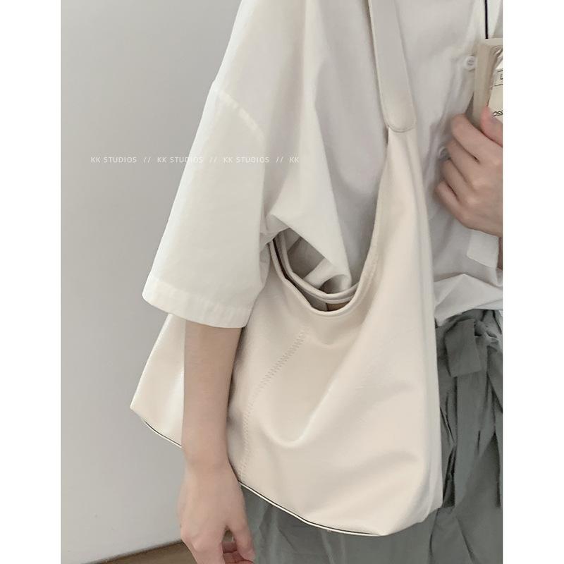 Large-capacity Underarm Bag, High-end Texture Tote Bag, Versatile Commuter Single-shoulder Bag