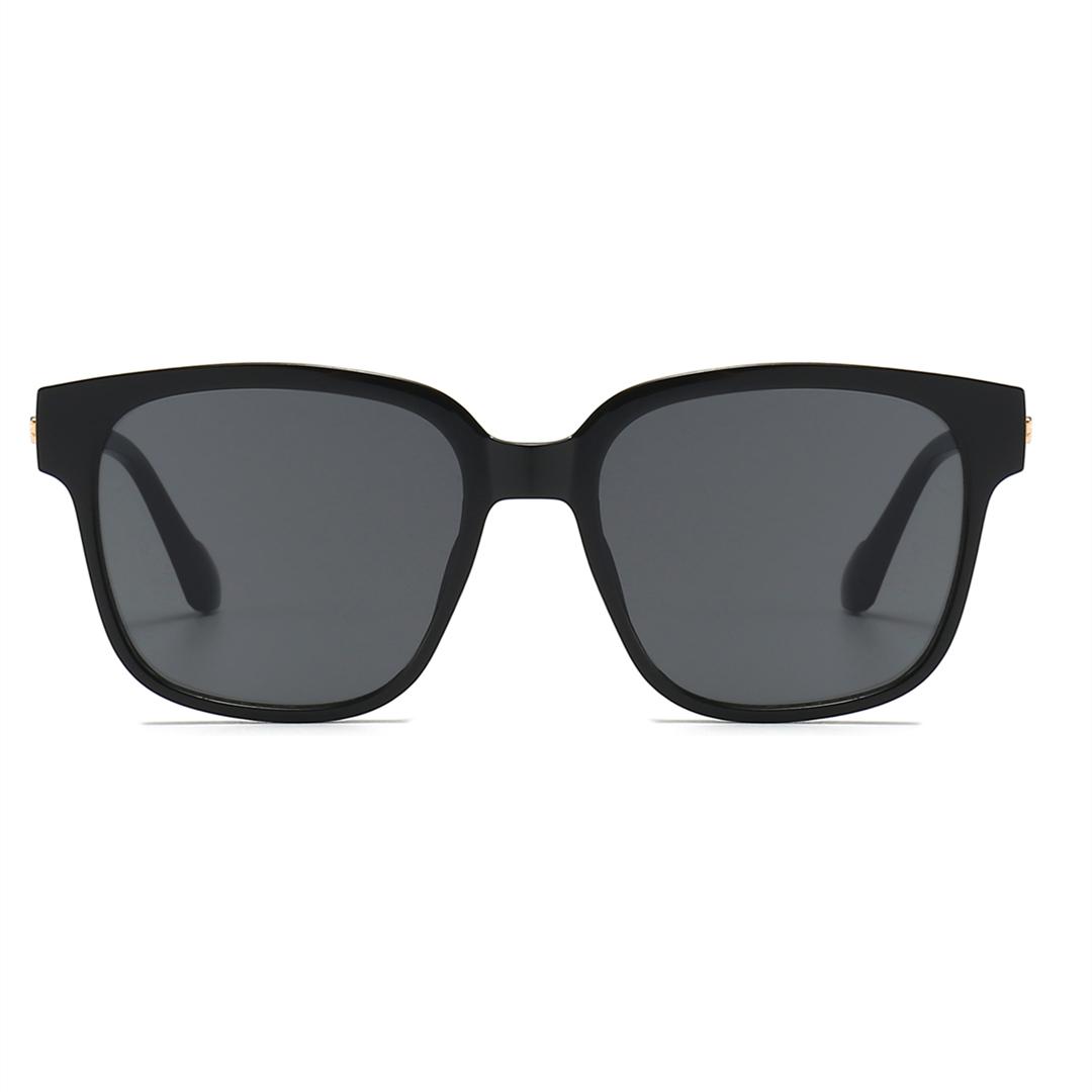 Fable Men's Black New Popular Sunset Fashion Street Shooting Box Glasses Plain Yan Chao With Sunglasses Borders Trendy