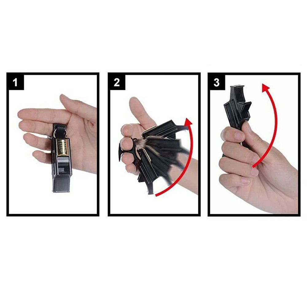 5Pcs Black Whistle Finger Grip Plastic Whistles Clamp Durable Whistle Fingers Holder  Referees