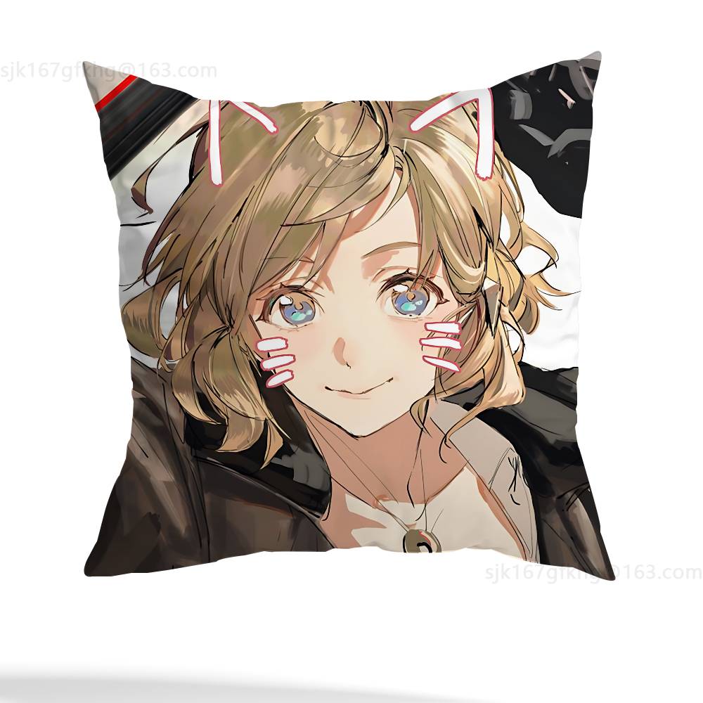 Хеталия Державы Оси Аниме Наволочка Диван Гостиная Спальня Изголовье Спинка Подушка Квадратная Подушка Время для Сна 12x12Inch