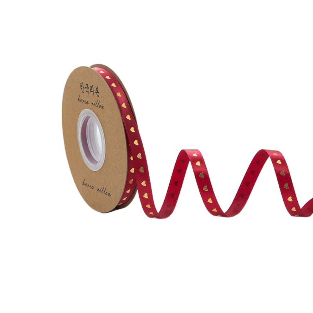 Classic Valentine's Day Series Ribbon 1cm*30 meters Gift Packaging Ribbon  DIY