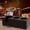 Espresso Tamperhalter Kratzfest Tragbar ABS Höhenverstellbarer Kaffeetamperständer