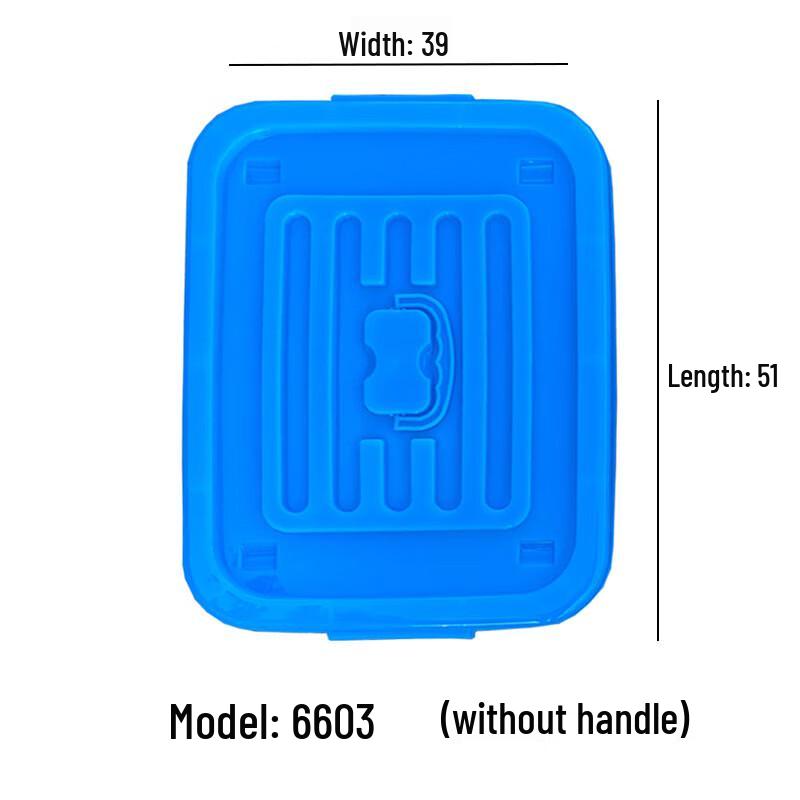 Shixun Large Thickened Plastic Storage Box Lid