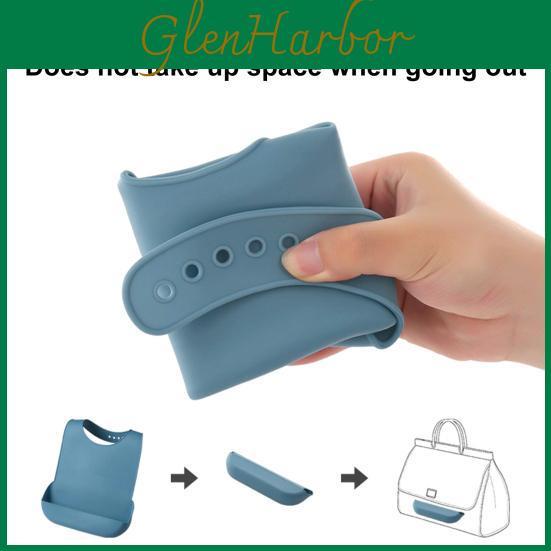 Convenient Silicone Waterproof Elderly Bib Bpa Free Senior For Home