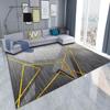 Nordischer Geometrischer Minimalistischer Leichter Luxusteppich: Schlafzimmer, Erkerfenster, Nachttisch, Couchtisch, Sofa, Fleckenabweisend