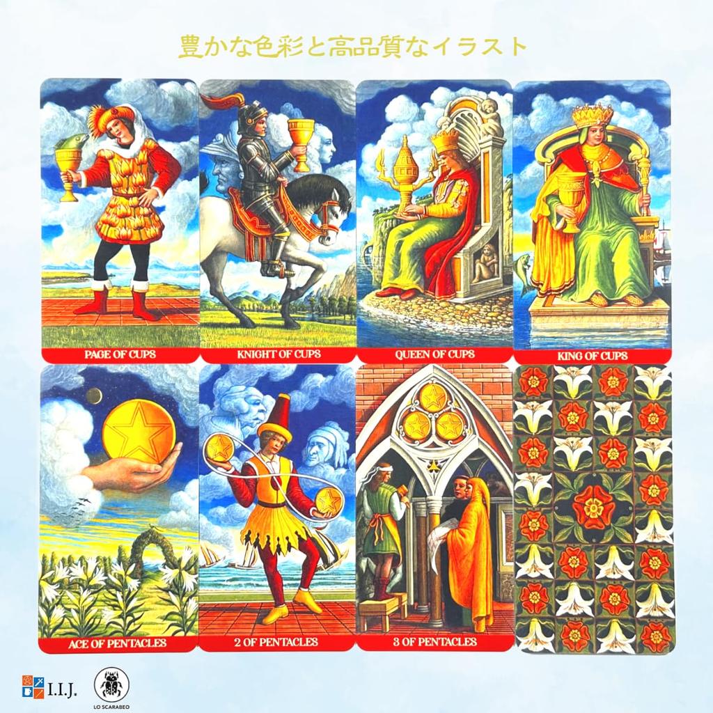 Tarot of Traditions Tarot of Traditions Waite Edition 78 Cards Tarot Reading with Japanese Authentic I.I.J Instructions,