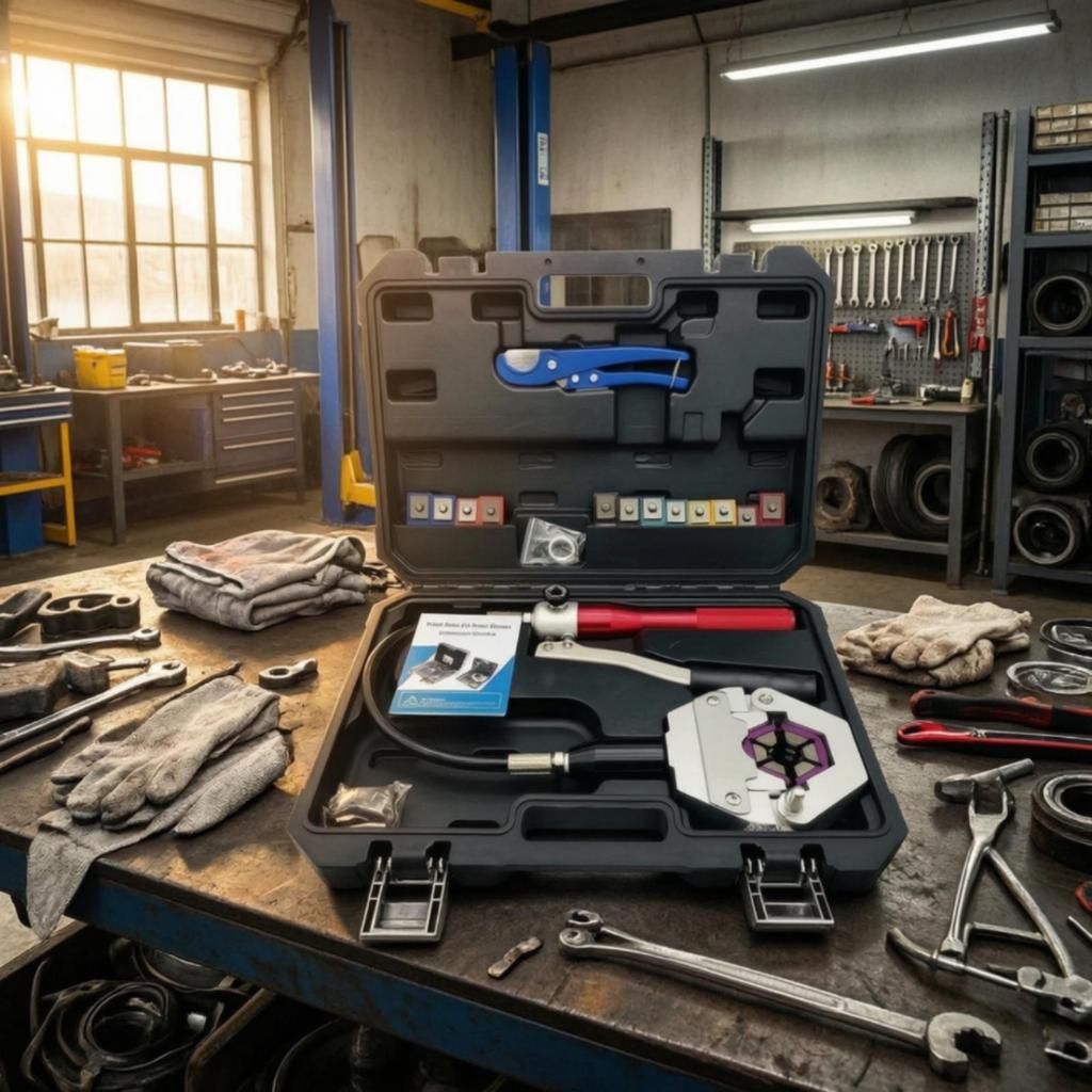 Hydraulic Hose Crimping Tool Kit Portable Handheld Manual