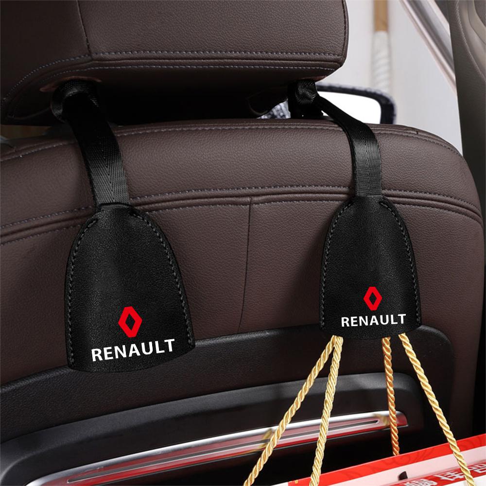 Multifunction Car Seat Headrest Hook Auto Accessories For Renault Megane 2 Clio 4 Captur Radio Logan Duster Laguna Dacia Espace WW9