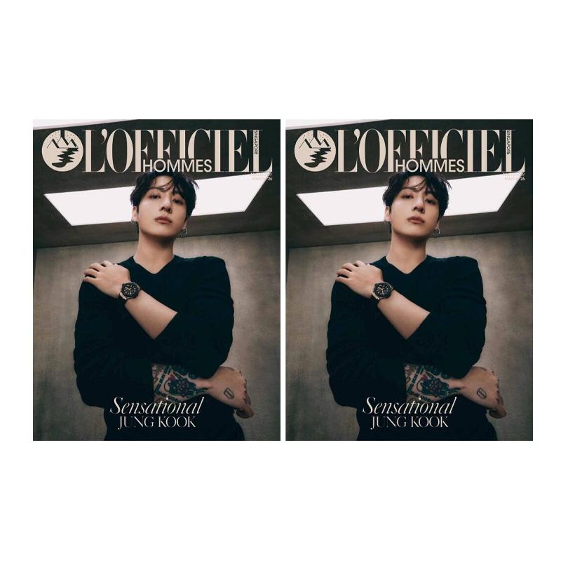 [PŘEDPRODEJ] Jung Kook (BTS) – L'OFFICIEL Hommes Singapur Březen 2026