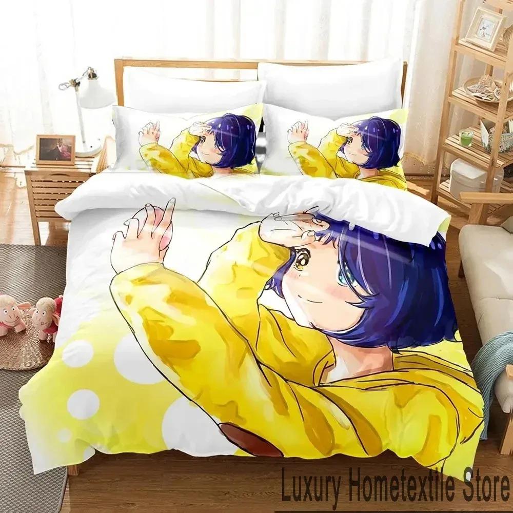 Anime Kawaii Sexy Girl Bedding Set,Duvet Cover Comforter Bed Set Quilt Cover Pillowcase,King Queen Twin Size Boys Girls Adults
