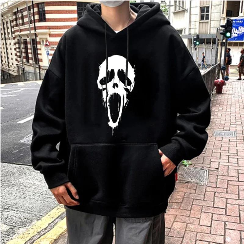 2025 Skeleton Hooded Sweatshirt for Men and Women Fashionable Casual Pullover Fashionable Streetwear Suitable Same Gender Design