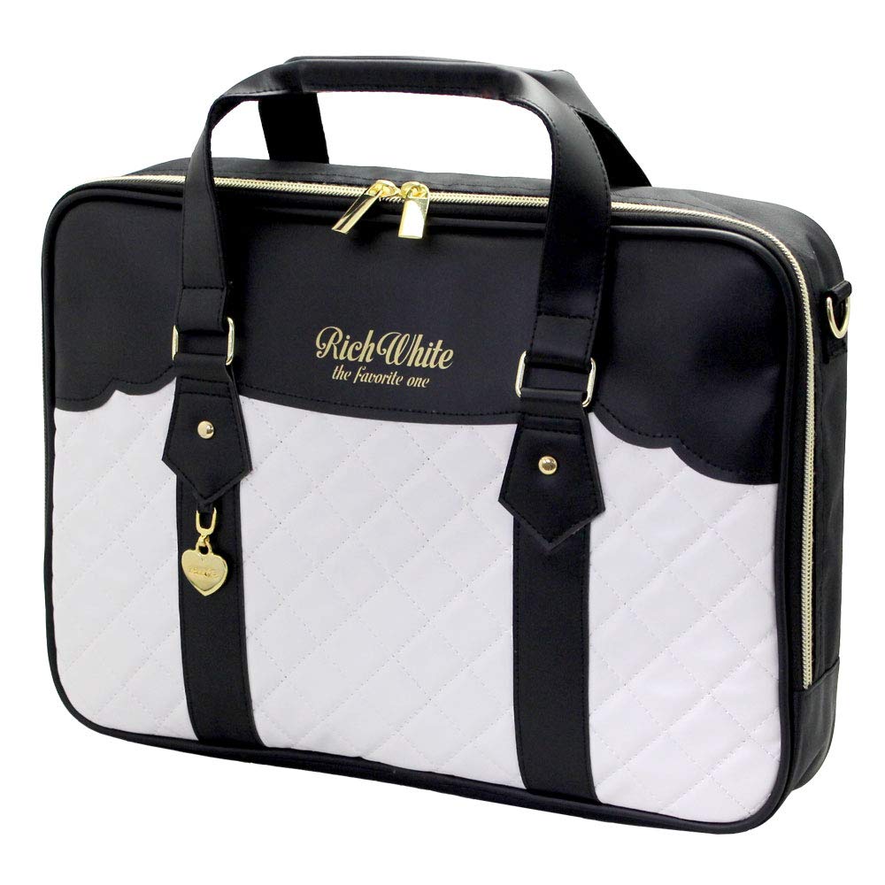 Calligraphy Set for Elementary School Girls and Adults Thick Brush Rich White with Ruled Underlay [Premium Japanese-Made Set]