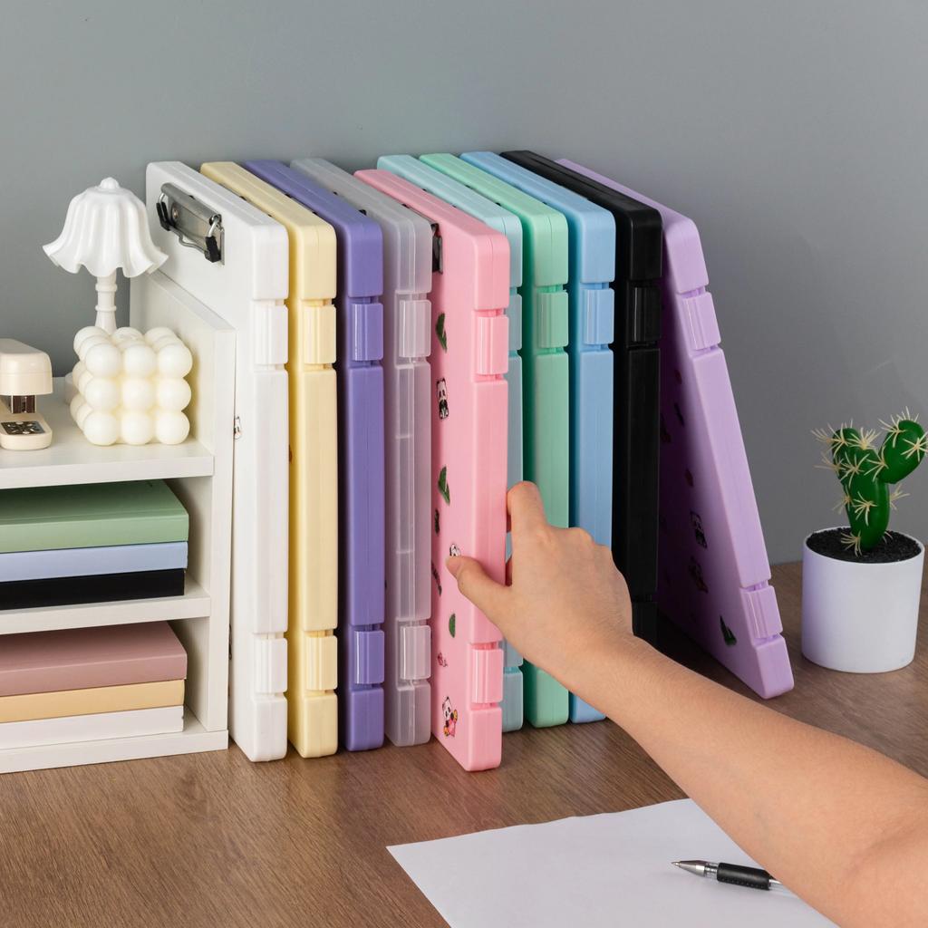 Cartella portadocumenti A4 Blocco appunti Blocco appunti Memo Scheda di prova Scatola portaoggetti Organizzatore Materiale scolastico stazionario