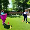 Granny Pants Yard Game Marker Cones Yard Games for Family Outdoor Fun Parent-Child Toss Game Interactive Party Toy