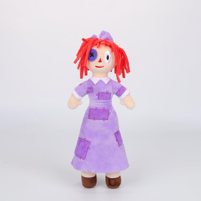 New Digital Clown Pu Plu Doll Toy Soft Stuffed Animal Toy for Adults Jax Digital Circus Magic Number Clown Doll