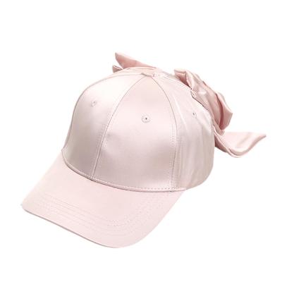 Pet Achterkant Lint Hoed Baseballpet Effen Pet Zonbescherming Zonnebrand Bescherming [Haveri] Dames (Champagne)